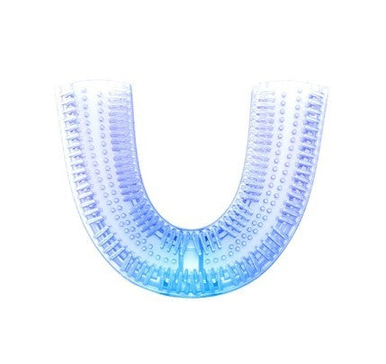 360 Degrees Intelligent Automatic Electric Toothbrush Waterproof U-Type Toothbrush Whitening Blue Light USB Charging