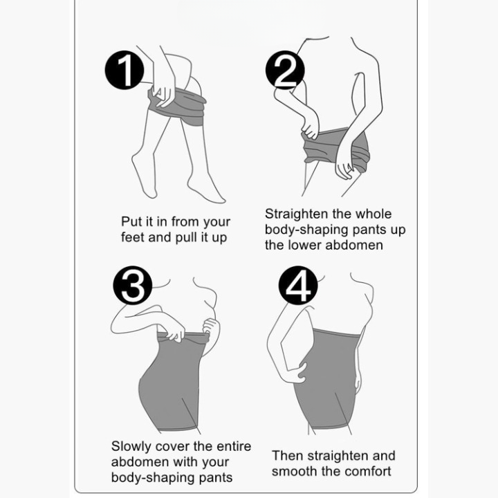 Invisible High-Waist Tummy Control Shaper - Seamless Slimming Shorts (Skin Color)