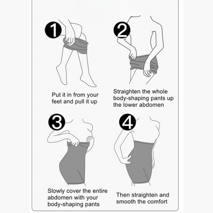 Invisible High-Waist Tummy Control Shaper - Seamless Slimming Shorts (Skin Color)